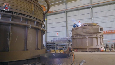 Shaanxi CHENGDA Industry Furnace MAKE Co., Ltd. factory production line