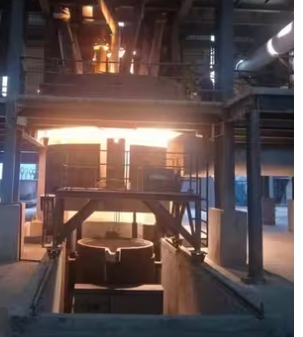 60T Ferro Alloy Metal Refining Furnace For Ferrochromium Production
