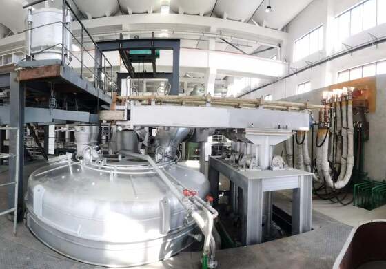 Electroplating Sludge Electric Furnace 3000kVA DC Arc Smelting Hazardous Waste Treatment Plant