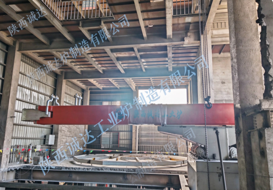 50000KVA 110kV Feed Semi Closed Type Large Submerged Arc Furnace for Ferrosilicon Smelting Line Waste Heat Recovery