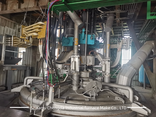 Automatic Rock Wool Electric Furnace With Efficiency Smelting 8-10t/h