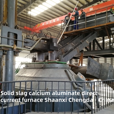 Electric Solid Slag Calcium Aluminate DC Furnace With Enhanced Cooling And Forward Discharge