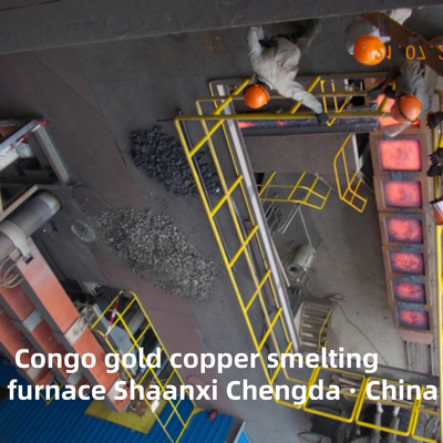 TOP8 Congo Gold Copper Smelting Furnace