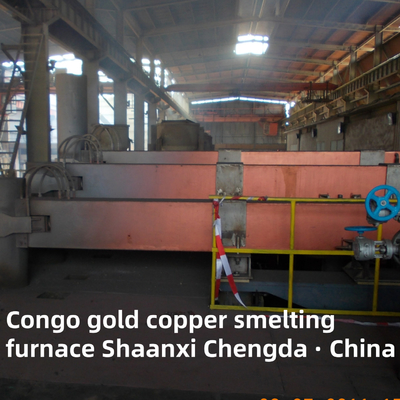 TOP8 Congo Gold Copper Smelting Furnace