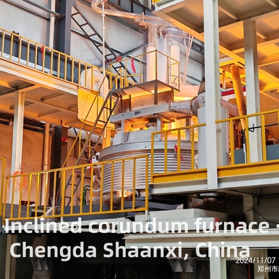 Electric Donkey Type Tilting Corundum Furnace With Monthly Production Capacity Depends On Ingredients