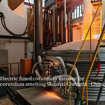Electric fused corundum furnace for corundum smelting