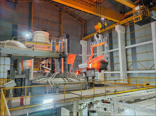 Silicon Manganese Hot Slag Insulation Furnace For Solid Waste Treatment Equipment