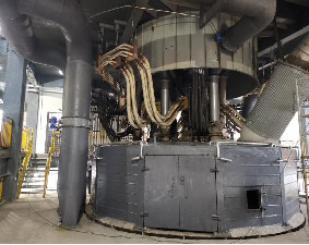 HOT6 Professional Semi Closed Melting Furnace For Titanium Slag