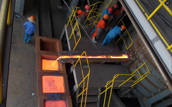5ton- 30ton Electric Industrial Copper Smelting Furnace Electric