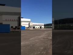 Manganese-silicon DC ore furnace site display
