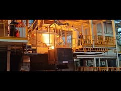 Inclined corundum furnace